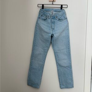 Levi 501s Light Blue Women's Jeans